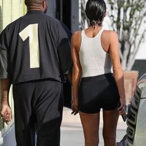 Yeezy Number 1 Box Tee Shirt Mens Black Large Sleeveless Kanye WestYZY